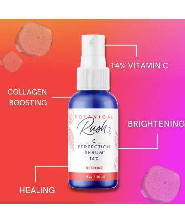 C Perfection Serum Boost Collagen Production with Vitamin C & E | Antioxidants for All Skin Types | 1 oz Natural Healing Formula - Buy Online on GoSupps.com