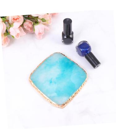 Buy NOLITOY 3 Pcs Nail Color Pallet - Resin Nail Art Tools for Stunning Nail Makeup | Gel Color Plates & Display | 9x9cm - Buy Online on GoSupps.com