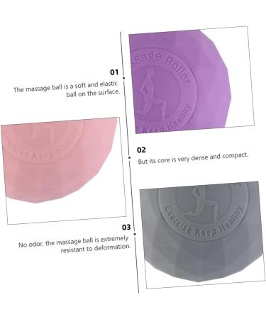 Toddmomy 2 STK Silicone Massage Balls - Deep Tissue Foot Massage Device for Plantar Fasciitis & Myofascial Relief | Yoga & Fitness Roller - Buy Online on GoSupps.com