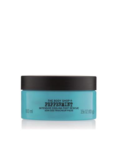 The Body Shop Peppermint Intensive Cooling Foot Rescue 3.5 Fl Oz - Soothe & Refresh Tired Feet - Buy Online on GoSupps.com