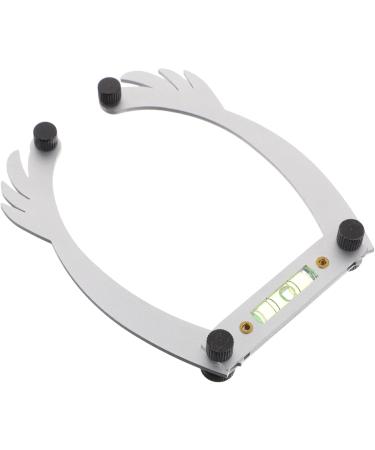 Healeved 4pcs Brow Mapping Tool Eyebrow Measuring Ruler Eyebrow Shaping Kit Foldable Aluminum Alloy - Buy Online on GoSupps.com