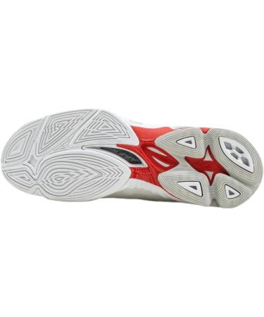 Mizuno Women's Wave Lightning Z6 Volleyball Shoe - 46.5 EU | White Black Diva Blue | Best International Shipping - Buy Online on GoSupps.com