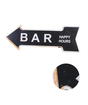 Alipis Emblems Retro Vintage Signs Wall Decoration Wall D cor Lables Car Door Decoration Label Alien Arrow