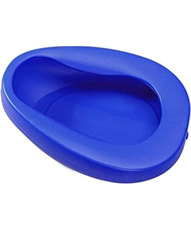Firm Thick Stable Large Bedpan Bedpan for Adults No Spill or Splash Design Smooth Bed Pan for Bedridden Patients Elderly Men and Women - Buy Online on GoSupps.com