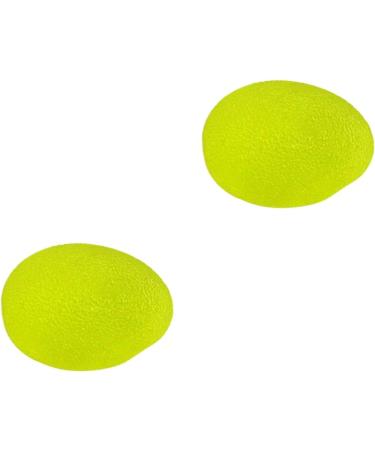 Healeved 2pcs Hand Grip Balls - Stress Relief Finger Exercise & Egg Shape Strengthener for All Ages - Buy Online on GoSupps.com