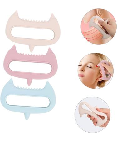 Frcolor 3-in-1 Scalp Massager & Gua Sha - Universal Brush for Soothing & Peeling | International Shipping Available - Buy Online on GoSupps.com