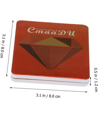 FRCOLOR 9 Eye Shadow Shimmer Eyeshadow Makeup Palette Flash 1 count (Pack of 1) Red - Buy Online on GoSupps.com