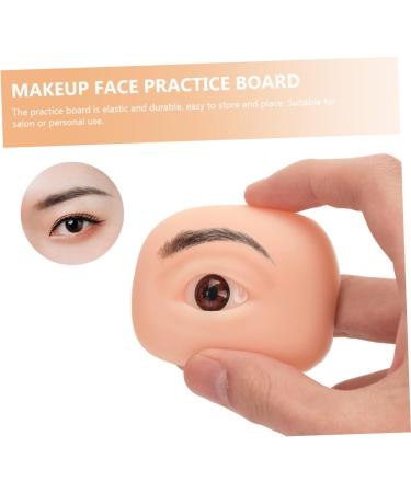 GLEAVI 2 Pairs Silicone Molds Makeup Tools Tools Makeup Face Practice Board Eye Plate Thicken 3d 13.8x5.2x1.5cmx2pcs As Shownx2pcs - Buy Online on GoSupps.com