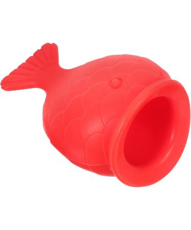 Healeved 4pcs Silicone Fish Lip Filler (red) Lip Enhancer Suction Lip Plumper Plumpit Gloss Lips 8.2x6cmx4pcs Redx4pcs - Buy Online on GoSupps.com