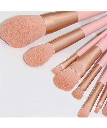 10-Piece Makeup Brush Set - Complete Loose Powder & Eyeshadow Brushes for Flawless Beauty - Buy Online on GoSupps.com