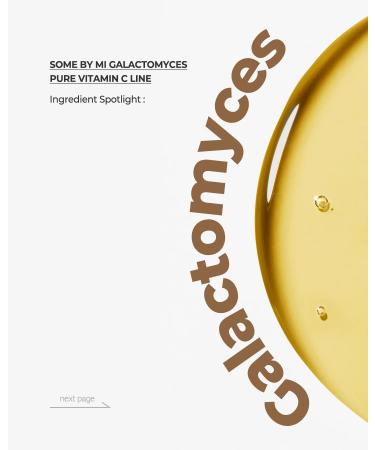 Some By Mi Galactomyces Pure Vitamin C Glow Serum 30ml - Brightening & Hydrating Skincare - Buy Online on GoSupps.com