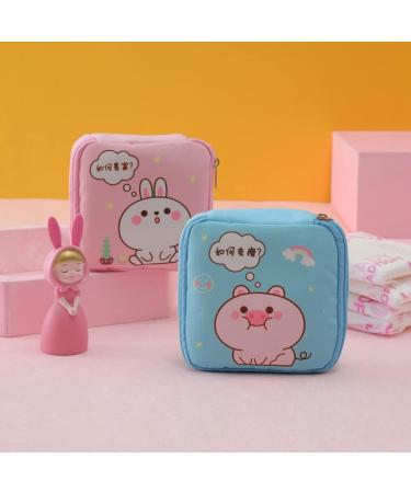 4PC Women s Bandage Storage Bag Set | Menstrual & Tampon Organizer Wallet | Stylish and Functional Holder for Napkins Towels & Accessories - Buy Online on GoSupps.com