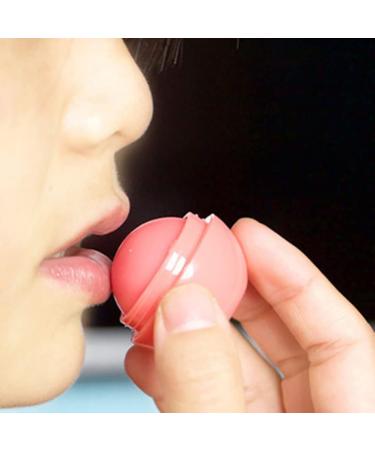 Veesper Natural Moisturizing Lip Plumper Smooth Ball Healing Lip Moisturizer Healing Fruit Flavored Lipstick Lips Care Fully Hydration Lipstick Orange - Buy Online on GoSupps.com