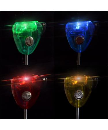 Hirisi Tackle 4x Fishing Swingers Illuminated Bite Indicators for Carp Fishing (4 Pack) Blue Best International Shipping - Buy Online on GoSupps.com