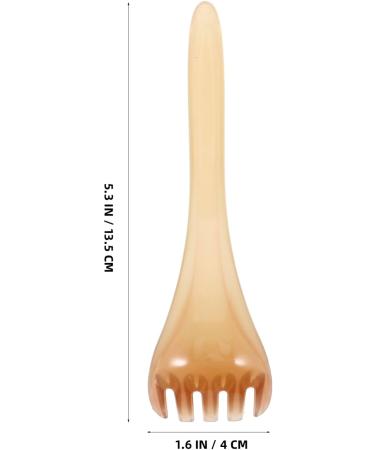 Beavorty Manual Head Massager - 3 Piece Harz Handkopf & Portable Wide Teeth Head Scratch for Hair Spa - International Shipping Available - Buy Online on GoSupps.com