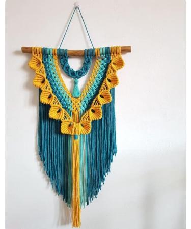 NOANTA 4mm 109 yards Macrame Cord Natural Cotton Rope for Wall Hanging, Plant Hangers, Crafts, Knitting - Natural Color - Buy Online on GoSupps.com