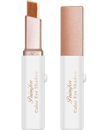 Eyeshadow Stick for Eyes - Natural Pink Brown 6 Gradient Bicolor Shimmer Eye Shadow for Women Girls Eyes Cosmetics Makeup Beginner Matte Finish Shimmer Waterproof Long Lasting Eyeshadow Sillervan 06#rose Gold - Buy Online on GoSupps.com