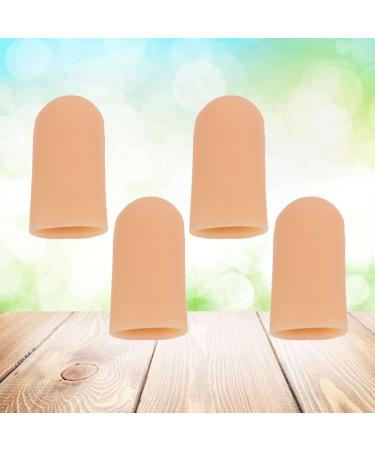 Silicone Gel Toe Protectors - Breathable Toe Caps for Blisters Size L (10pcs) - Buy Online on GoSupps.com