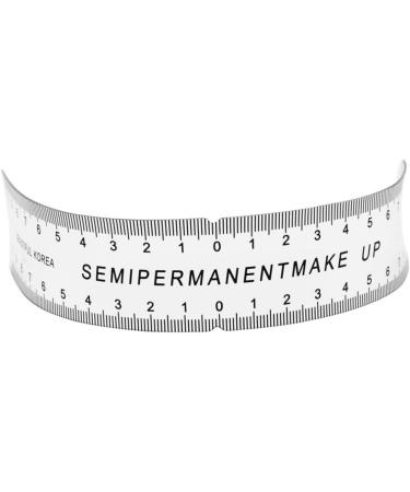 Healeved 4 Pcs Eyebrow Shaper Ruler Pen Brow Mapping Tool Eyebrow Shaping Tool Reusable Eyebrow Ruler Measure mediumx4pcs Blackx4pcs - Buy Online on GoSupps.com