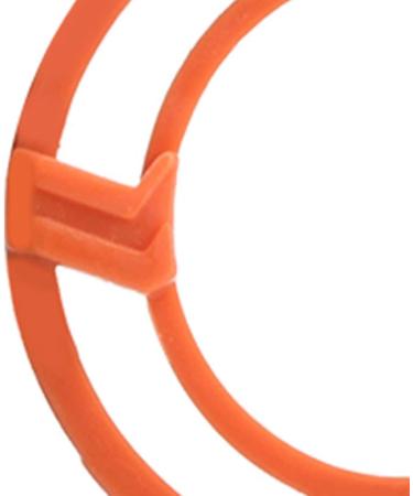 Moum Routes 3-Piece Orange Blade Safety Rings Set | Durable ABS Material Compatible & Efficient Blade Protection - Buy Online on GoSupps.com
