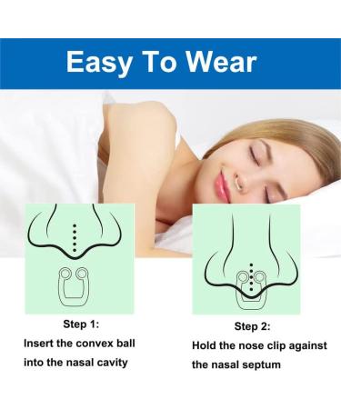 8 Pack Anti Snoring Nose Clip - Silicone Magnetic Snore Stopper for Men and Women - Buy Online on GoSupps.com