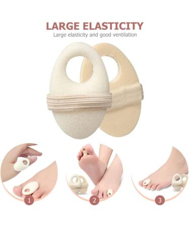 Minkissy 2pcs Toe Corn Pads - Reusable Soft Toe Tubes for Corns, Blisters, and Hammertoes - Buy Online on GoSupps.com