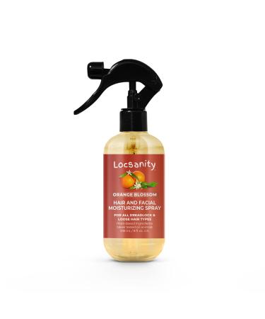 Locsanity Pure Orange Blossom Hair and Facial Daily Moisturizing and Refreshing Spray Dreadlock Sisterlocks Microlocks Locs Fine Mist (8oz)