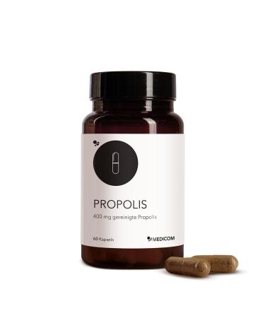 Medicom Medicom Propolis Purified Propolis Very high quality natural product Strong defense from the rich bee - 60 capsules