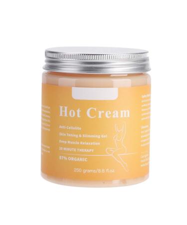 Fat Burner Slimming Cream - Abdominal Reducing & Cellulite Hot Massage Cream for Weight Loss - 250g - Buy Online on GoSupps.com