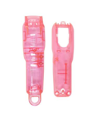 Aiwjeakh 1Set Pink Electric Hair Clipper Shell Electric Hair Clipper Modified Shell Upper and Lower Cover Haircut Accessories