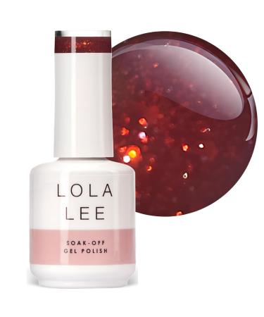 Lola Lee Gel Polish | Sleigh All Day | GP183 | 15ml |Long-Lasting | Chip Proof | Soak-Off | Nail Art | Manicure & Pedicure | Easy to Apply |Salon and Home Use | LED UV Lamp