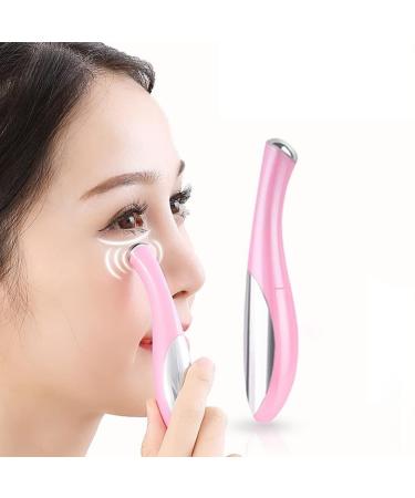 Eye Massage Pen - Home Eye Massager for Dark Circles & Bags - White & Pink Options - Buy Online on GoSupps.com