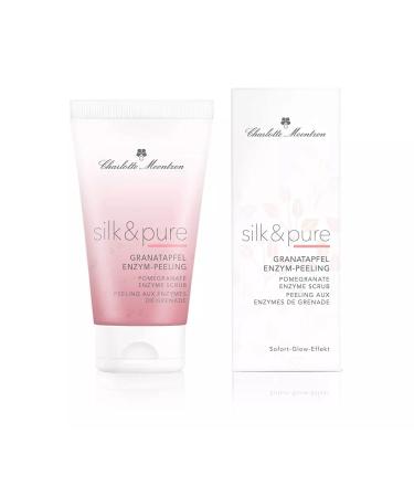 Charlotte Meentzen Silk & Pure Pomegranate Enzyme Peeling 50ml - Exfoliating Skin Treatment for Radiant Complexion - Buy Online on GoSupps.com