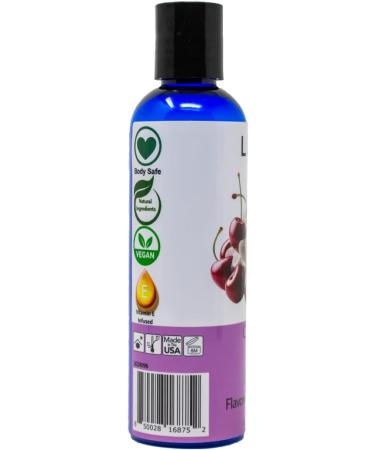 Lick Cherries and Cream Massage Oil - Vitamin E Infused Body Oil for Couples | Perfect for Date Night & Sensitive Skin | 4 Fl. Oz - Buy Online on GoSupps.com
