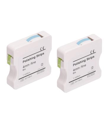 Tooth polishing strips tooth grinding finish grinding grinding grinding deep cleaning of the teeth dental care lightening of the tooth surface dentistry for the dentist 2 pieces blue