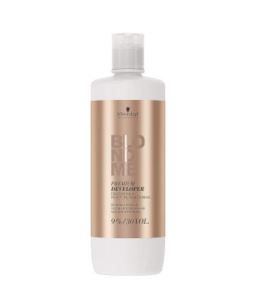 Schwarzkopf Blonde Me Premium Developer 33.8 oz (1000ml) - 9% 30 Volume - Oil Formula | Pack of 1 - Buy Online on GoSupps.com