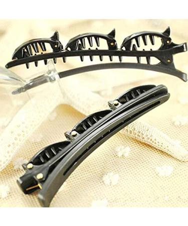 Double Bang Hairstyle Hair Needle - Fashion Double Layer Twist Band & Braiding Tool (Black Set) - Buy Online on GoSupps.com