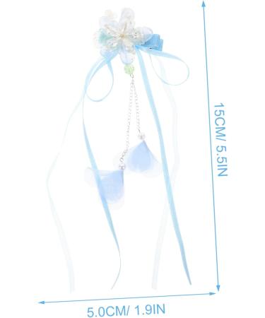 MAGICLULU 5 Pairs Tassel Flower Hair Clip Tassel Hair Accessory Pearl Tassel Hairpin Flower Hairpin Chinese Tassel Hairpin Hair Clips Flower Hair Barrettes Women Hairpins Girl Child Decorate - Buy Online on GoSupps.com