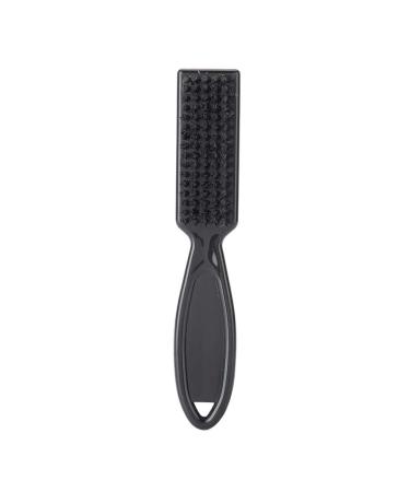 Barber Blade Cleaning Brush Men Soft Beard Shaving Brush Hair Dust Remover Cleaning Brush Black