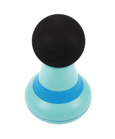 Beavorty 1 set mini massage device deep massage device electric tools household appliances Small back massage device Small pocket massage device Electrically small bag fitness pebbles 11.5x7.5cm blue