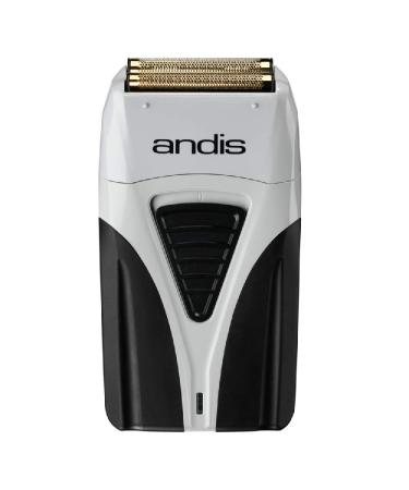 Andis Profoil Lithium Plus Titanium Foil Shaver 17200, Black/Gray, 1 Count