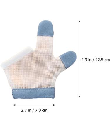 Stop Thumb Sucking  1 Pair Baby Anti Eating Gloves No Scratch Breathable Finger Thumb Protector Thumb Sucking Stop for Kids Stop Thumb Fingers Sucking (L) - Buy Online on GoSupps.com