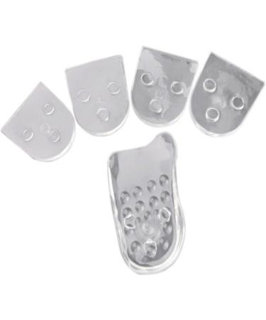 NOLITOY Invisible Heel Pad Insoles - Height Increasing Clear Shoe Cushions for Comfort | Silicone Gel Inserts - Buy Online on GoSupps.com