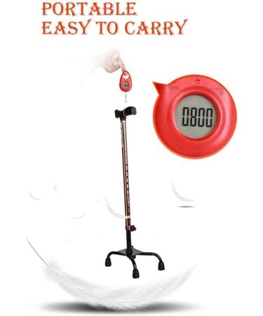 Walking Stick Walking Stick Elderly Aluminum Alloy Four Feet Crutch Bronze Disabled Cane Rehabilitation Walker Brown Brown Beautiful Scenery - Buy Online on GoSupps.com