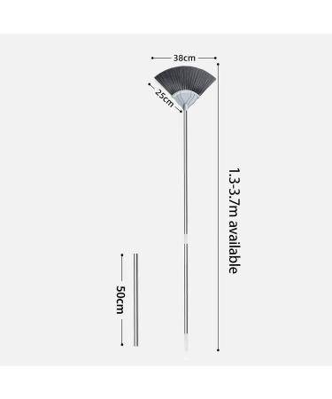 FCSHFC Cobweb Long Dusters for Cleaning with Telescopic Handle Washable Extendable Feather Duster for High Ceiling Blinds Ceiling Fan Furniture(1.7m) - Buy Online on GoSupps.com