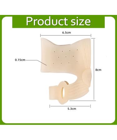 Bunion Corrector 1 Pair | Soft Breathable Hallux Valgus Correction Socks | Orthopedic Bunion Splint & Toe Separator | Foot Health Care Protector for Pain Relief | Men & Women - Buy Online on GoSupps.com
