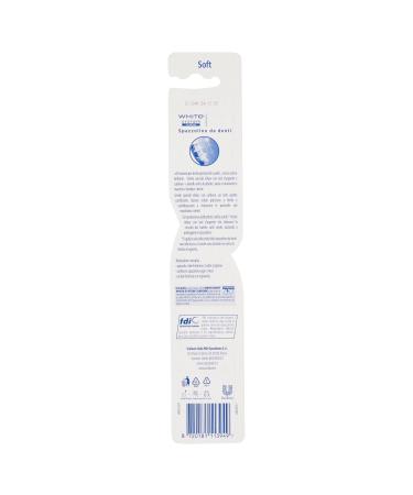 Mentadent Toothbrush - White System Carbon 1 Piece | International Shipping Available - Buy Online on GoSupps.com