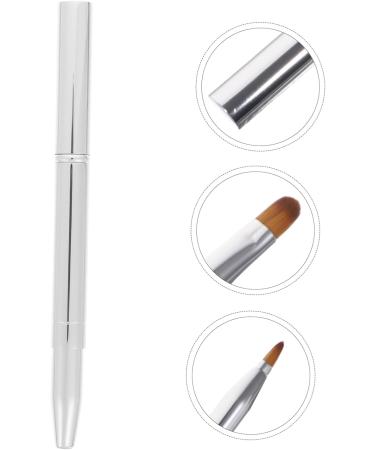 FRCOLOR double ended lipstick brush lip lipstick for women lip brush for lipstick makeup brush makeup applicator professional lip brush cosmetic artificial fiber multifunctional brush Miss 12x1x1cm Silver - Buy Online on GoSupps.com