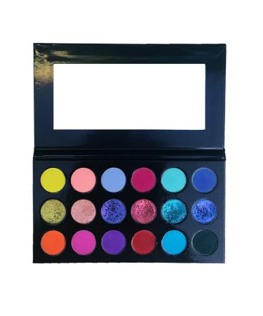 SZDYM 18 color eyeshadow palette vegan eye shadow with special colors eyeshadow cosmetic Matte duochrome eyeshadow (make up-1)