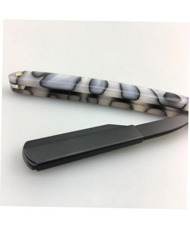 Beavorty Metal Hand Razor - Steel Straight Razor for Men | Safe Hairdressing Tool - Buy Online on GoSupps.com